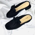 Black Bow Heel