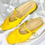 Velvet Flat Sandal
