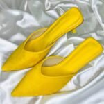 Velvet Flat Sandal